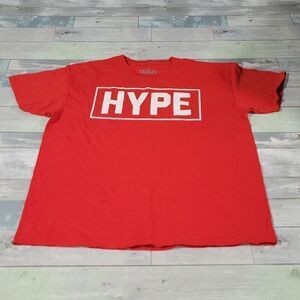 Popular Poison Red HYPE Shirt sz Large